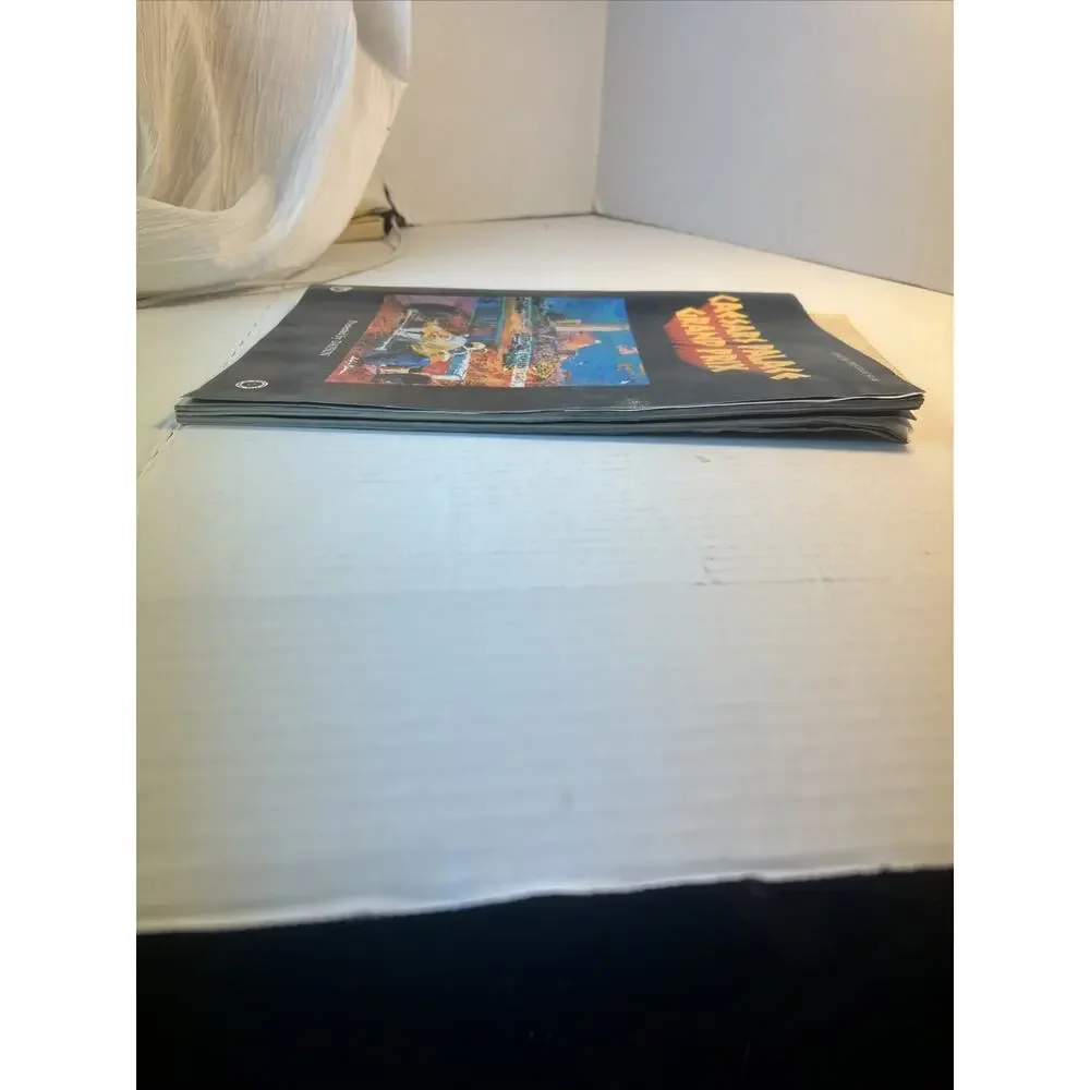 Metal Sign - 1982 Caesars Palace Parking Lot Racing Program - 10x14 inches